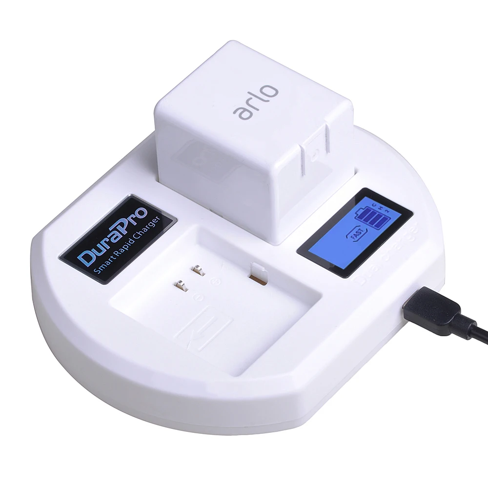 ЖК-дисплей usb зарядная станция для Arlo безопасности свет и Arlo Pro Смарт домашние камеры и Arlo Pro 2 и Arlo Go батареи VMA4410
