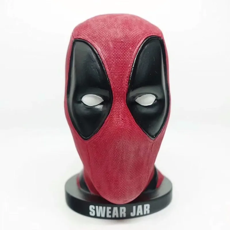 

X-Men Crazy Deadpool Saving Pot Action Figure Wade Winston Wilson Scale Creative Money Box Piggy Bank Toy 13cm RETAIL BOX L1212