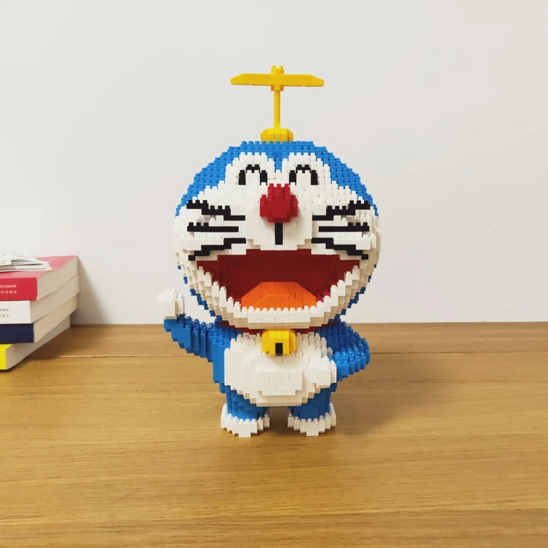 Balody 16027 мультфильм аниме Дораэмон синий кот животных Pet DIY 3D модель