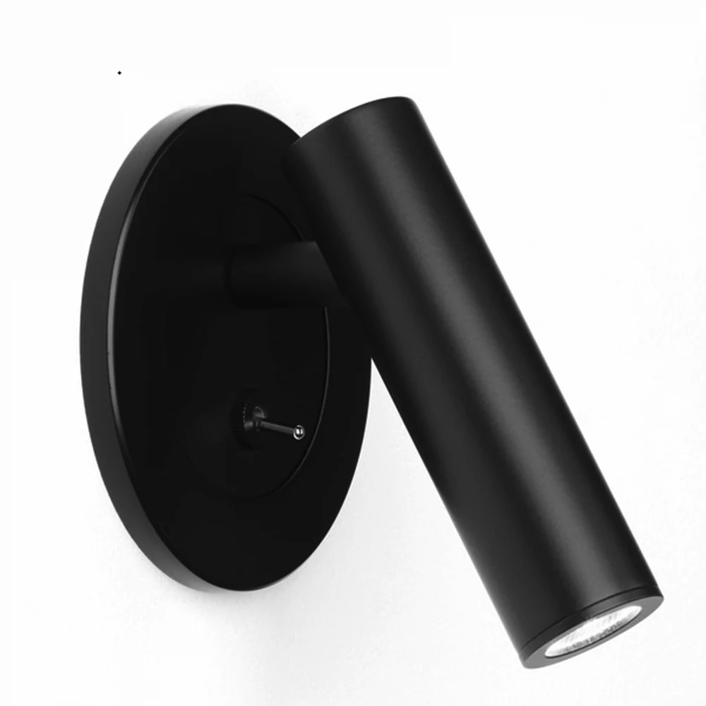 

Zerouno Led Bulb Led Lamp Toggle Switch Cree Chip Aluminum Light for Indoor Bedroom Hotel Bedside Headboard Reading Lighting