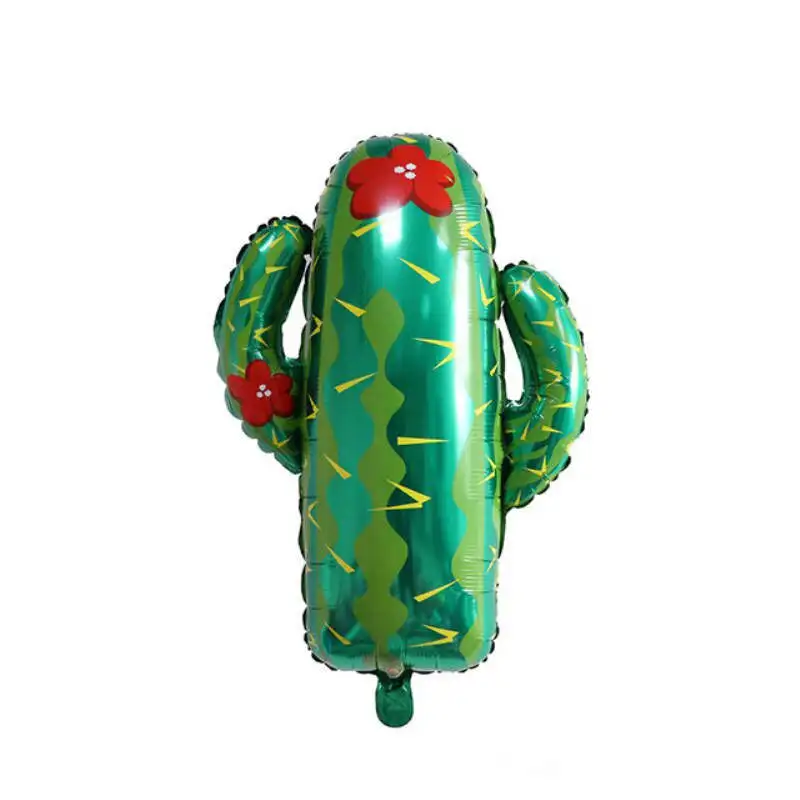 

Forest Hawaii Cactus Aluminium Foil Balloons for Birthday Navidad Party Decor Tree Balloon Kids Cartoon Plante Air Balon Toys