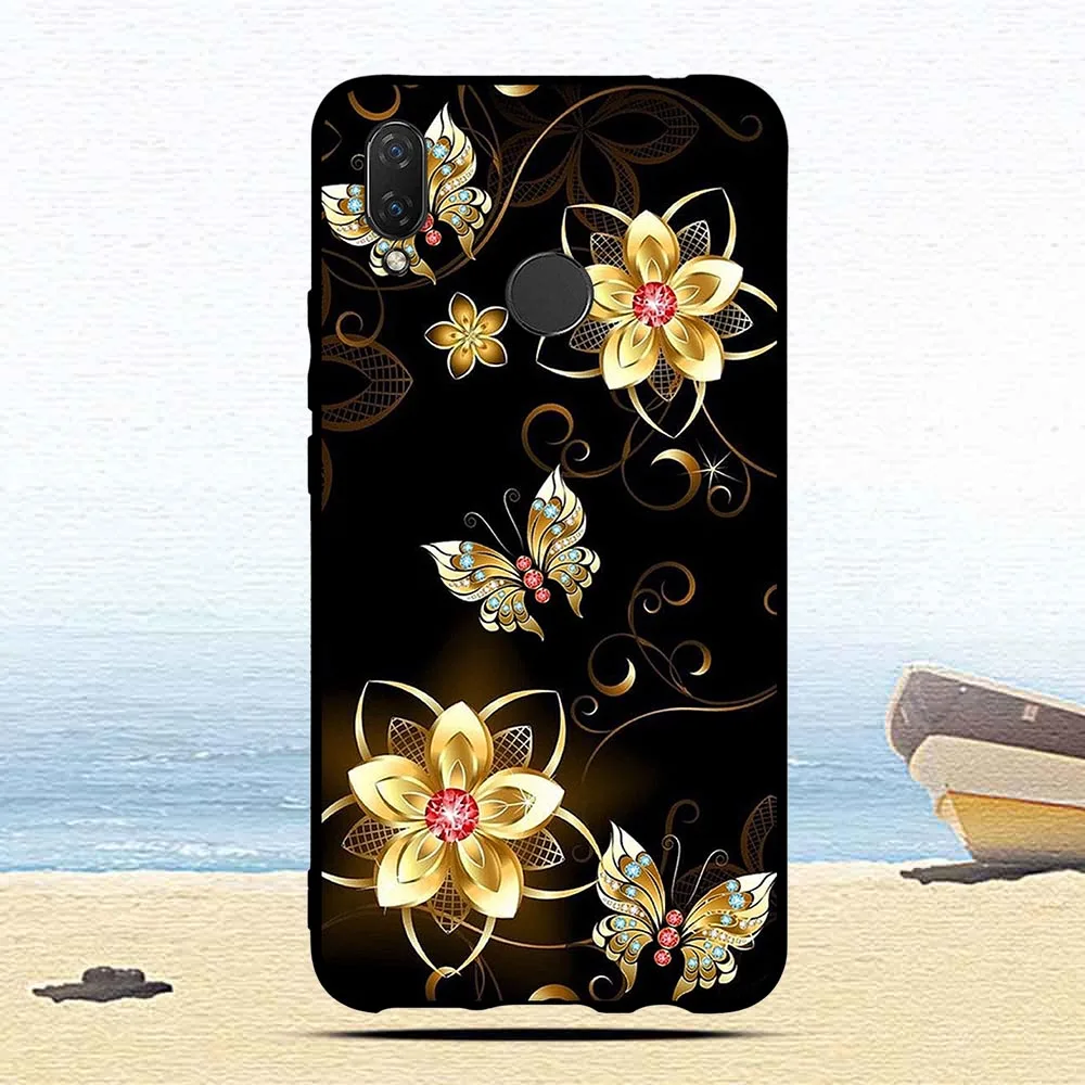 Модный мультяшный чехол с принтом для Huawei Nova 3i Nova3i мягкий силиконовый из ТПУ PSmart P