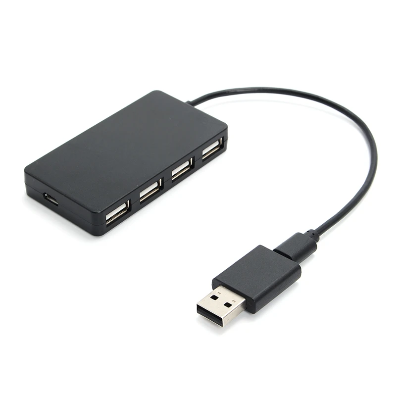 LEORY, 1 комплект, микро USB OTG, 4 порта, концентратор, Кабель-адаптер для зарядки, для смартфона, планшета, высокая скорость, для iPhone, для телефона huawei