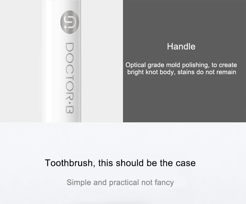 4 шт. Xiaomi бренд доктор б бас метод путешествия мягкой щетиной Зубная щётка 4 цвета 4 шт./компл. включают путешествия коробка для умный дом