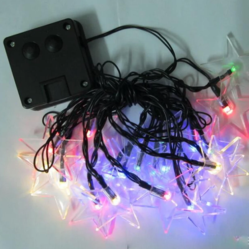 Garland Solar Powered 5M20LED Star String Light LED Fairy Lamp Christmas Tree Light Solar Lights For Garden Decoration (7)