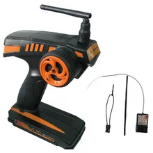 2016 Flysky FS-GT2 2.4G 2CH Radio Model RC Transmitter & Receiver for RC Car Boat Free Shipping