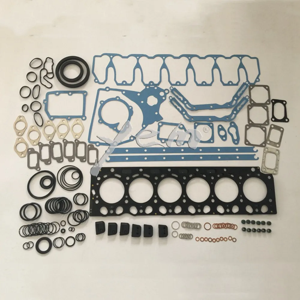 For VOLVO engine parts D6D full gasket set with cylinder head gasket
