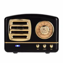 HM11 Мини Bluetooth V4.1 Беспроводной Ретро Hi-Fi радиоприемник Динамик Портативный сабвуфер музыкальный плеер Поддержка TF карты