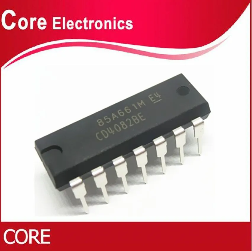 100 шт. CD4082BE DIP14 CD4082 DIP-14 Новый | Электронные компоненты и принадлежности
