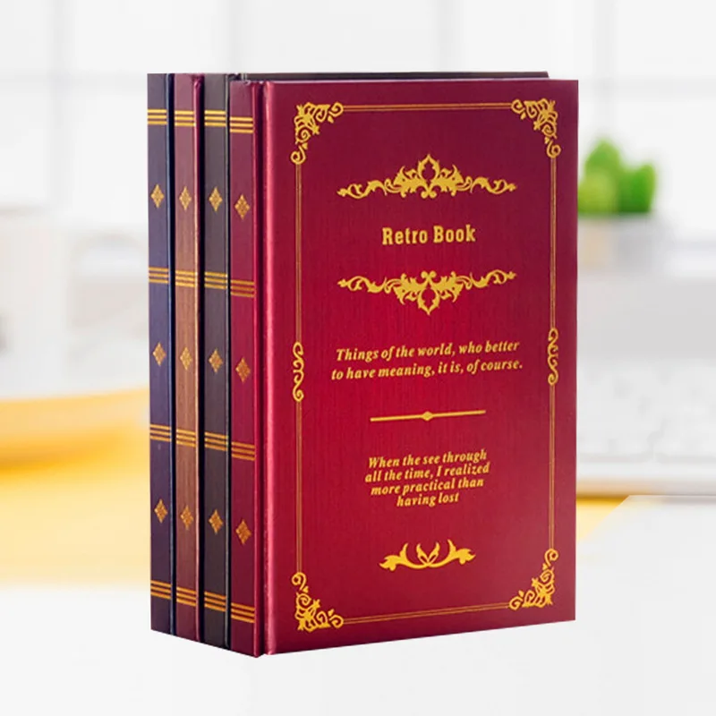 Винтажный блокнот в твердом переплете магические заклинания карманы книга