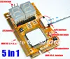 Лучшая комбинированная мини-Тестовая карта 5 в 1 (поддержка PCI-E, PCI, LPC, I2C, ELPC) для материнской платы ноутбука, бесплатная доставка ► Фото 1/2