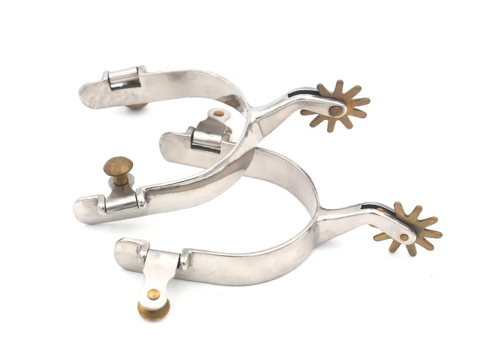 

Horse Riding Stainless Steel Horse Spur English Spur Toothed Wheel Cavalo Spur Equestrian halter equipment horse riding product