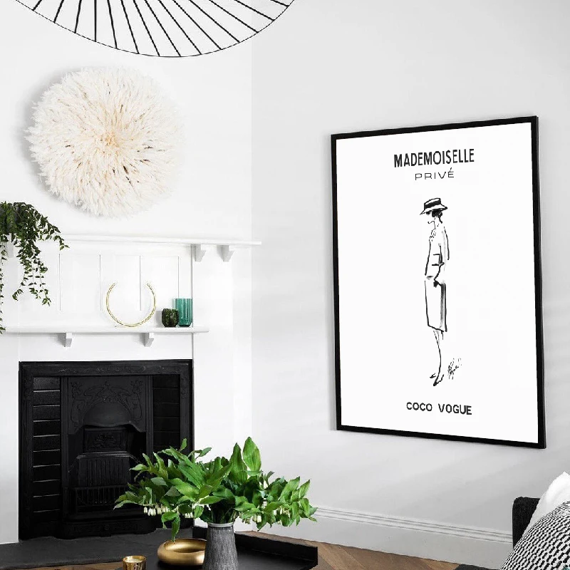 Fashion Sketch Wall Art Print Home Decor