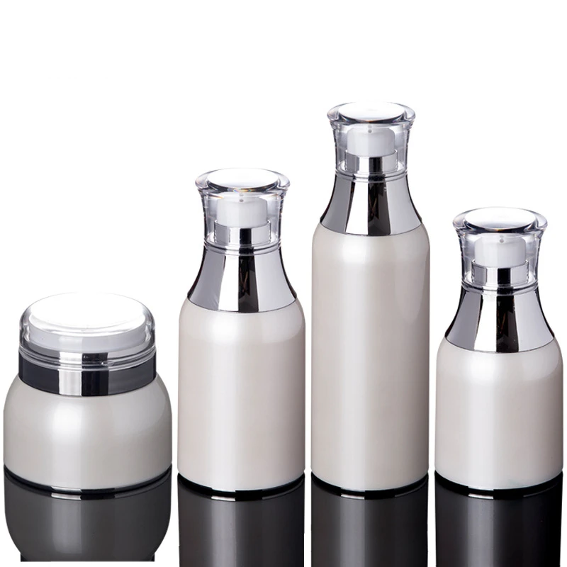 1pcs Vacuum bottle 30ML Storage Bottles Pearlescent white Korean