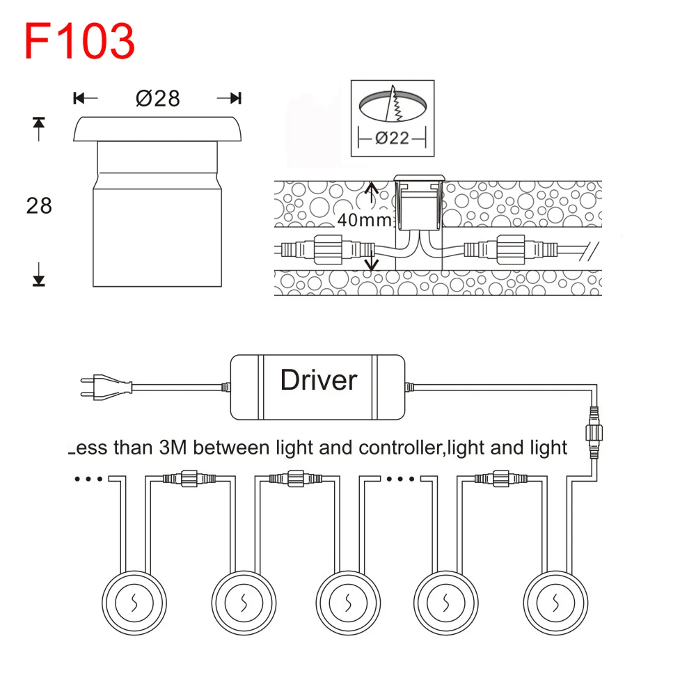 Luzes de Aço Wifi Telefone Casa Inteligente App Controlado 28mm 12 v Rgb Quintal Terraço Calçada Led Deck Escada Passo Inoxidável 10 Pçs - Set 5 10 pçs set wifi telefone casa inteligente