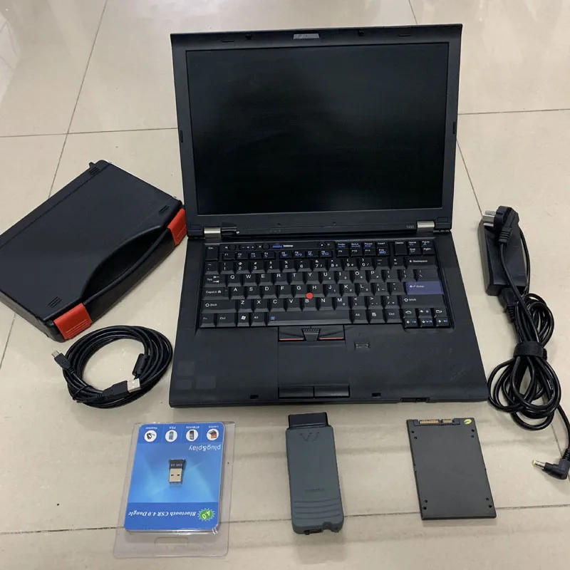 Ноутбук T410 программное обеспечение установить 480G SSD + VAS 5054 полный чип VAS5054A с oki