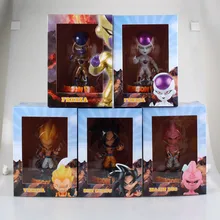 5 шт. Супер Saiyan 4 Сон Гоку Гоко готенкс Majin Buu Фриза Frieza Акира Торияма Жемчуг дракона GT Симпатичные " фигурку