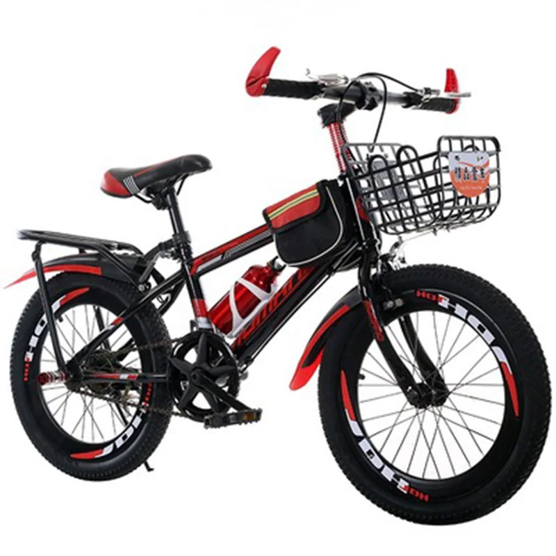 Discount 18-Inch Mountain Bike For Children Single-Speed Mountain Bike V Brake Bike 2