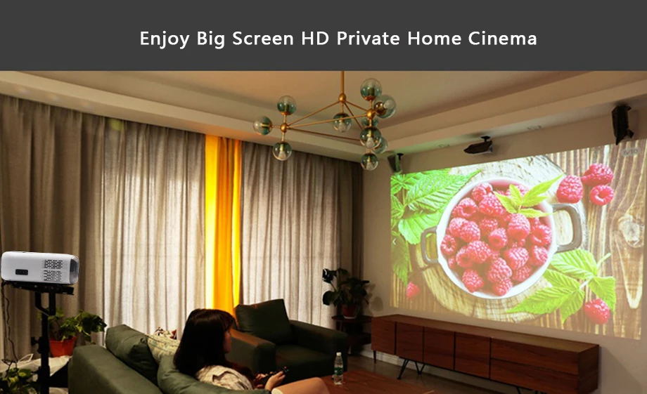 projector screen Smartldea New 720P HD WiFi Projector,native 1280*720P,Mirror Projector, Mini LED Video Proyector Home Video Beamer Sync display projector near me