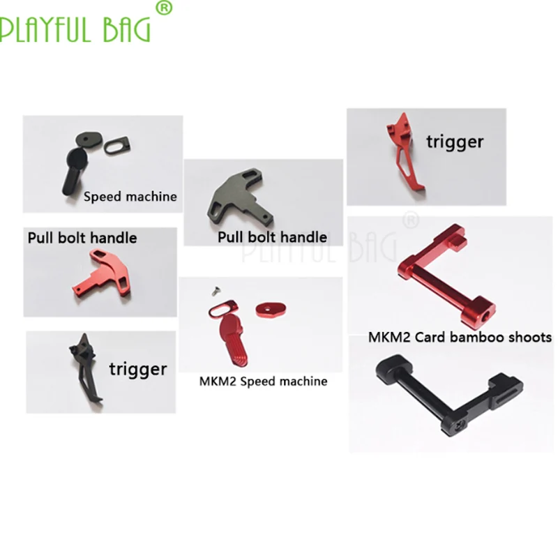 

MKM2 parts water bullet gun upgrade sports accessories suit Speed machine Pull bolt handle trigger Card bamboo shoots N48