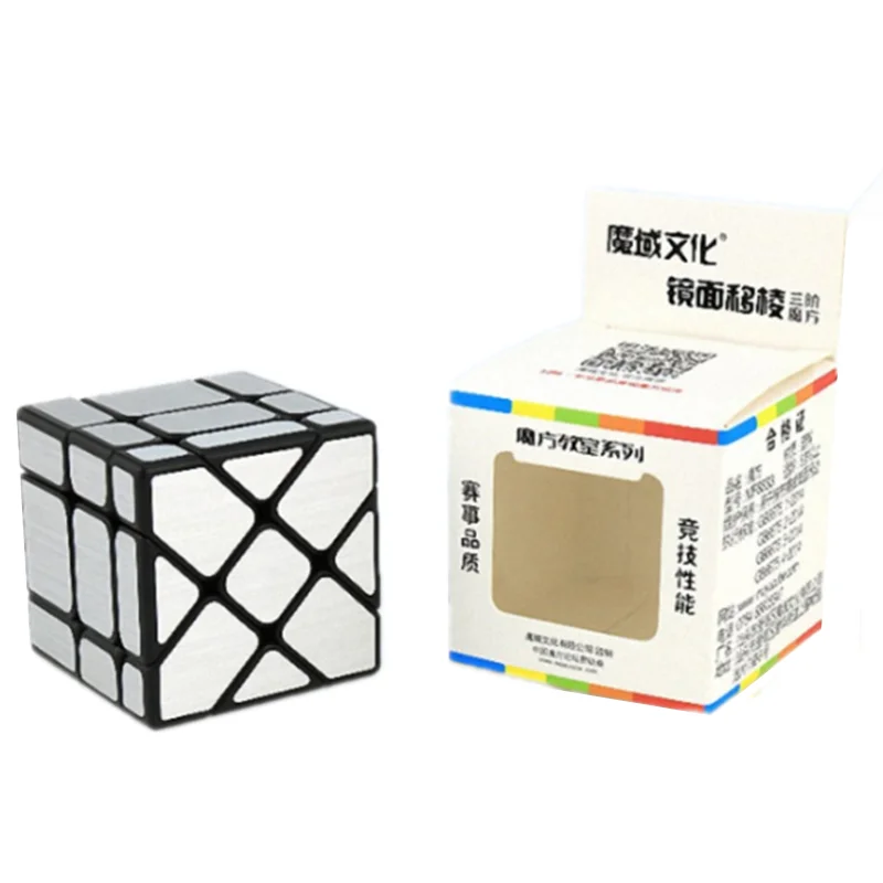 MoYu Fisher Cube 3x3x3 головоломки на время зеркальный волшебный куб с глянцевым покрытием Обучающие Развивающие игрушки для детей Cubo Magico