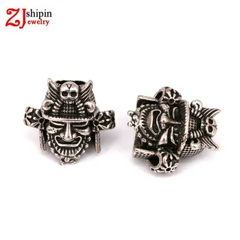 

Retro style pirate helmet DIY survival bracelet necklace beads separation connector jewelry production accessories wholesale