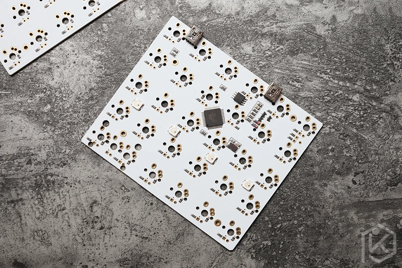 SP50 раздельная механическая клавиатура на заказ 50% PCB запрограммировано 50