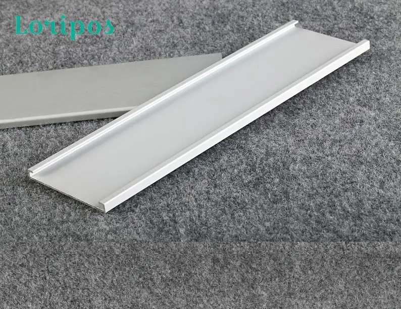 

Alloy Sign Holder Office Sign Frame Screen Isolation Signage Rack 5.4*20cm Data Strip Metal Shelf Talkers Name Tag Display Frame