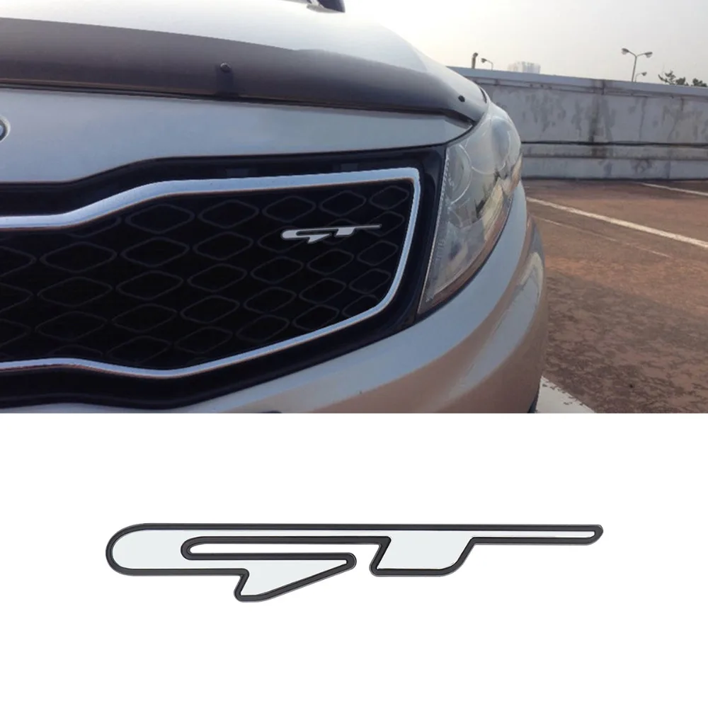 

4x Car Styling GT GT Line Logo Insignia for KIA Stinger K5 K9 Forte Ceed Optima Sportage Spectra Shuma Rear Trunk Sticker Decals