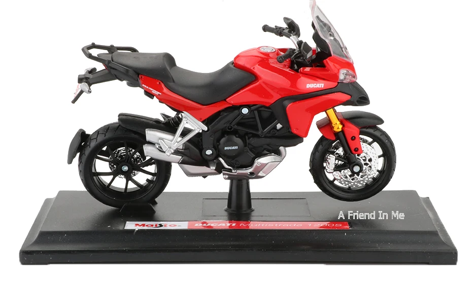 Maisto масштаб 1:18 Модель мотоциклов игрушка сплав Multistrada 1200S Мотор велосипед Коллекционная машина игрушки для детей подарок