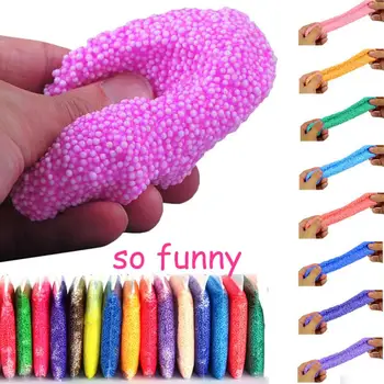 

Snow Mud Fluffy Floam Slime Scented Stress Relief No Borax Kids Toy 5.5