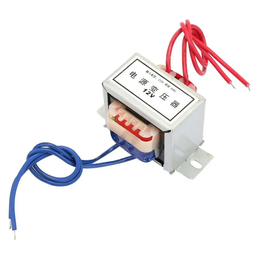 Трансформаторы AC 12V Выходное напряжение 12W Вход 220V 50Hz одиночный силовой