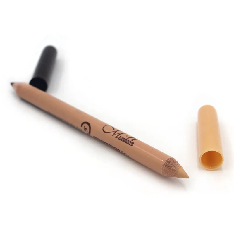 1PC New Professional 2 in 1 Double-end Make Up Waterproof Eyebrow Pen + Foundation Base Contour Makeup Face Concealer Pencil