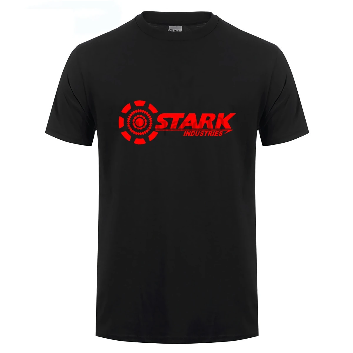 Безупречные отрасли футболки TONY STARK IRON MAN летние брендовые футболки из 100 хлопка для фитнеса