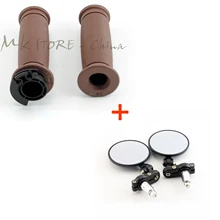 Мотоцикл M Clubman 22 мм Руль Бар& ручки наборы& зеркало заднего вида на высокоточном оборудовании для безопасного вождения мотоциклов Honda CRF250 CB500