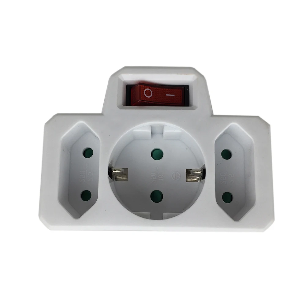 

16 A Standard German Socket Converter European Extension 250 V Conversion Regulation Power EU Converter plug Socket