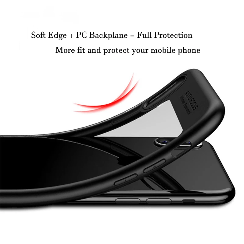 Ультратонкий чехол из поликарбоната и ТПУ для iPhone X 8 7 6 6s|case for iphone|phone casescase plus |