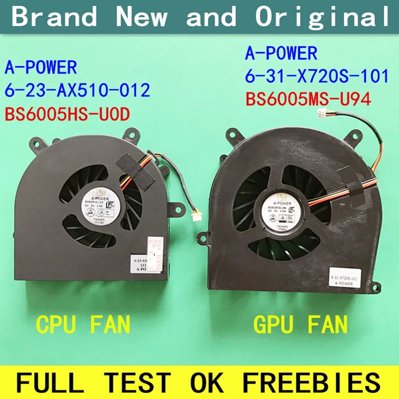 New notebook CPU fan with heatsink radiator copper tube module for FOXCONN-TM 6-31-P15SN-102 6-31-P15SN-201 GPU laptop cooling