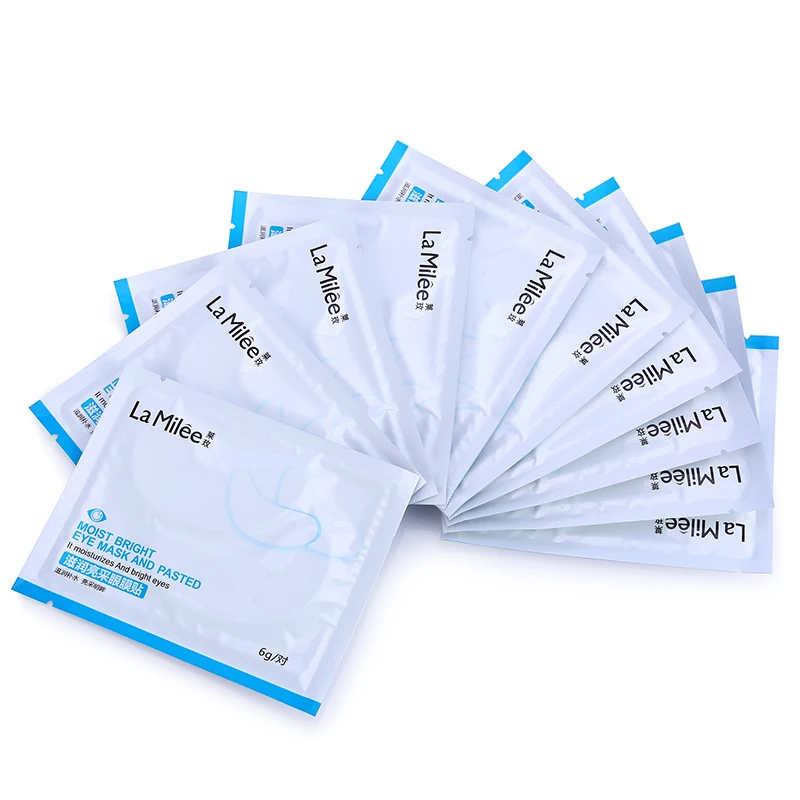 

5packs=5pairs Crystal Collagen Eye Mask Crystal Eyelid Patch Anti Wrinkle Moisture Under Eye Dark Circle Remover Eye Patch