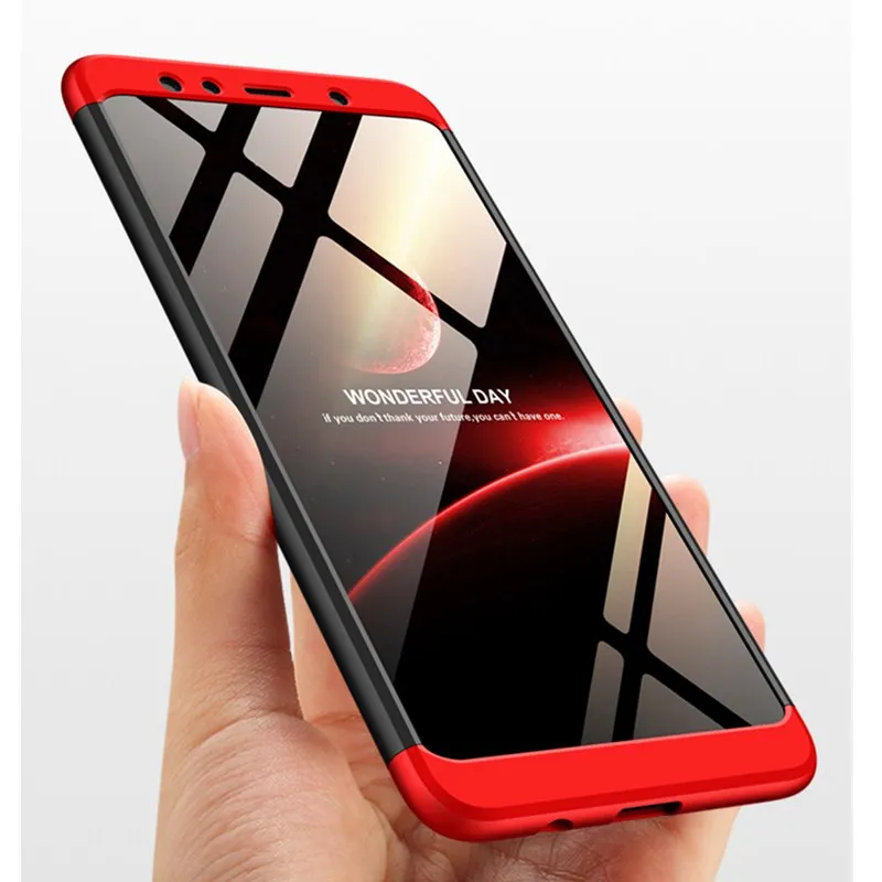 

For Samsugn M20 S10E M10 A30 S10 5G A10 A9Pro 2019 Case 360 Degree Full Protection 3 in 1 Matte Hard PC Phone Case