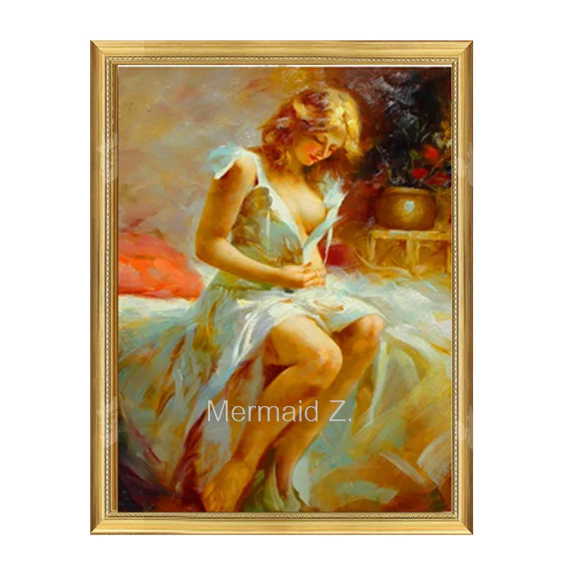 

Hand-painted hot Sexy Female abstract Art naked women Oil Painting On Canvas beautiful women canvas painting Wall Decoration