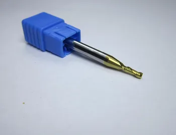 

5pcs HRC58 2MM TWO 2 flutes end mill milling cutter Tungsten Carbide CAE2-2X4 L50mm KVL <HRC60 2*4*6*50mm mills for steel