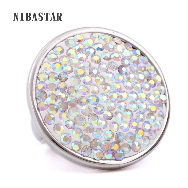 

Beautiful Fashion Stainless Steel Austrian Crystal Ring Women's Jewelry Engagement Wedding Rings