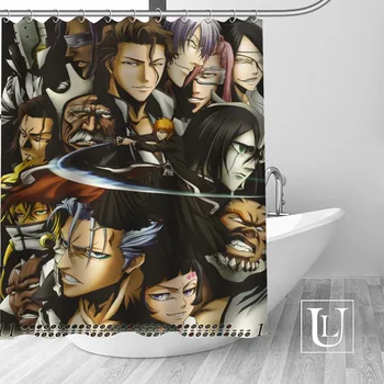 

The Anime Gallery Shower curtain Multi size Shower curtain includes 12 Plastic Hooks Antibacterial Easy to Hang Shower curtain