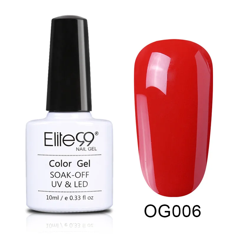 Elite99 10 мл Гель-лак для рисования телесного цвета набор гель-лаков для ногтей для маникюра Сделай Сам верхнее Базовое покрытие Hybird дизайн праймер для ногтей - Цвет: OG006