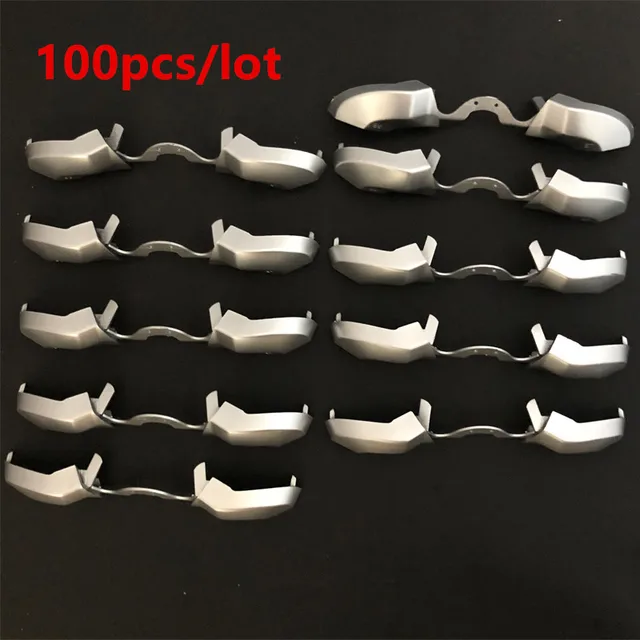 Special Price 100PCS/lot Silver Bumpers Triggers RB LB Buttons For Xbox One Elite One E Gamepad Controller 3.5mm Earphone Verison