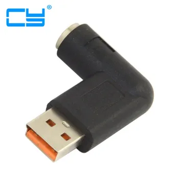 

DC 7.9*5.4mm DC USB Jack to Special USB Charger Power Adapter 90 Degree Angled for Lenovo Yoga3 PRO yoga 3 4 11 Laptop