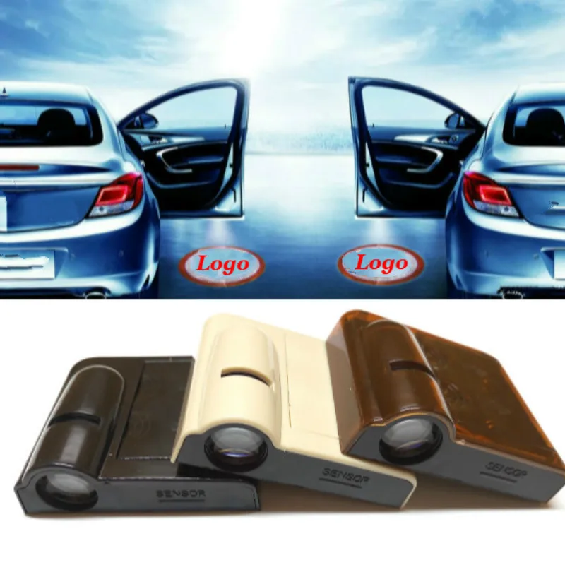

JURUS 2X Led Logo Projector Light Car Door Welcome Light Shadow For Renault For Toyota For Fiat For Alfa Romeo Interior Lighting