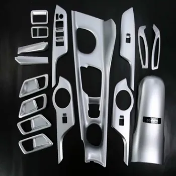 

16PCS/SET Left driving! Automobile interior modification row shield Outlet Frame Decoration Fittings For Toyota IZOA