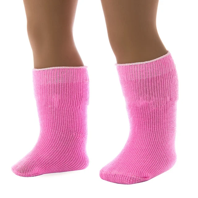 1 Pairs Mini Sock Fit 43cm Baby Doll Clothes Accessories For Dolls Baby